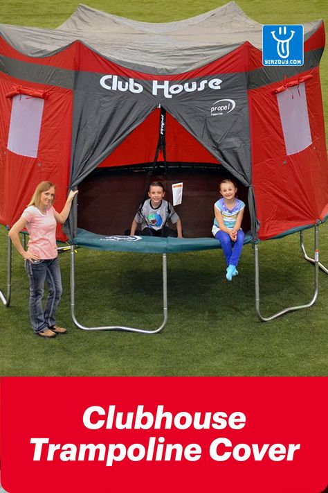 Trampoline Tent Cover, Trampoline Ideas, Trampoline Tent, Trampoline Accessories, Outdoor Trampoline, Best Trampoline, Backyard Trampoline, Outside Fun, Backyard Camping