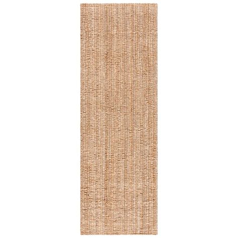 Safavieh Natural Fiber Dorle 2 x 5 Jute Beige Indoor Solid Coastal Throw Rug in the Rugs department at Lowes.com Natural Fiber Rug, Sisal Rugs, Hand Loomed Rug, Jute Rugs, Solid Color Rug, Organic Pattern, Stair Runners, Jute Area Rugs, Natural Fiber Rugs