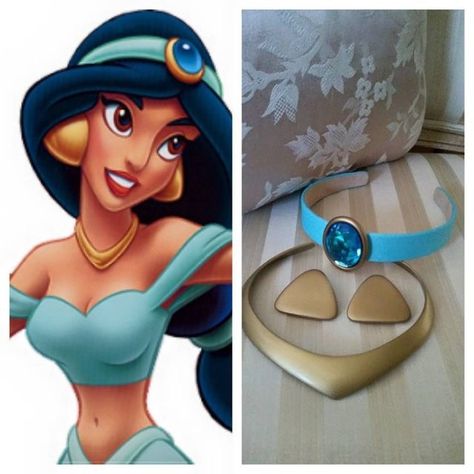 Jasmine Accessories, Princess Jazmin, Princess Jasmine Halloween Costume, Disney Princess Jasmine Costume, Jasmine Jewelry, Jasmine Halloween Costume, Princess Jasmine Party, Aladdin Jr, Princess Jasmine Birthday Party