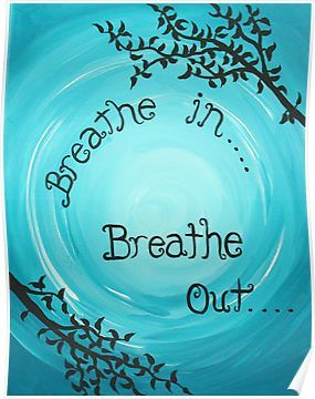 Breathe In Breathe Out, Breathe Quotes, Interactive Walls, Breathe Out, Breath In Breath Out, Mind Body Spirit, Just Breathe, Reminder Quotes, Diy Arts And Crafts