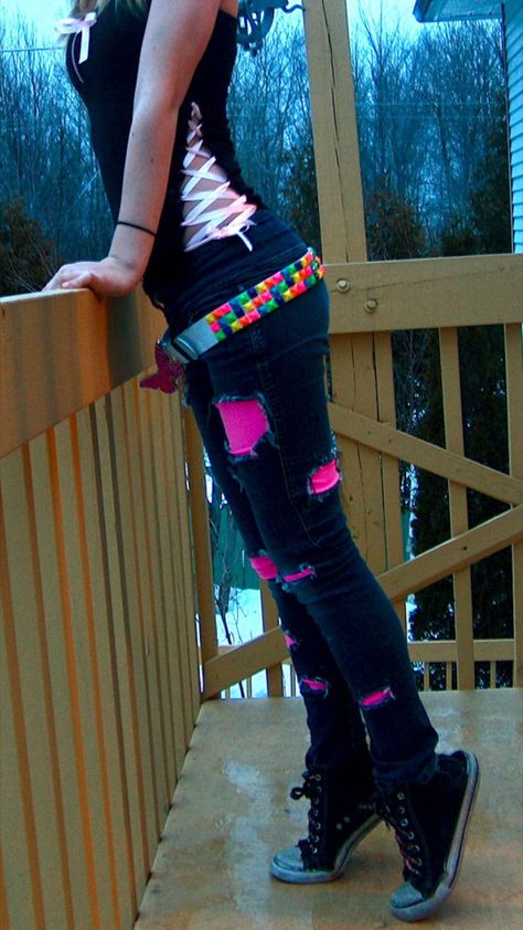 Scene Kid Outfits, Kid Core Outfits, Rawring 20s, Kid Outfit, Scene Punk, Kid Outfits, Scene Queens, Scene Outfits, Scene Girls