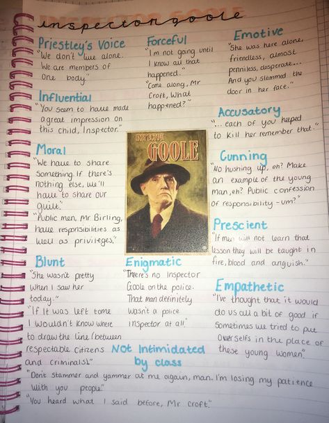 Inspector Goole Key Qoutes Notes Literature, Revision English, Inspector Calls Themes Mindmap, Revision Notes An Inspector Calls, An Inspector Calls Key Quotes, Literature Notes, Inspector Calls Revision Notes, Inspector Goole Mindmap, An Inspector Calls Revision Notes Themes