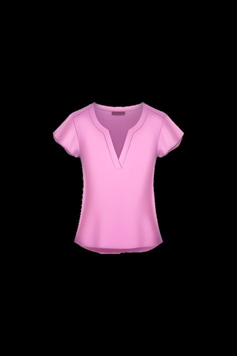 The emoji 👚 depicts a woman's shirt or blouse. It is typically shown as a pink or red shirt with short sleeves and a collar. The shirt has a button-up front and is often shown with a hanger or folded neatly. The emoji may also be shown in other colors such as blue, green, or yellow. Overall, the emoji represents women's clothing and fashion. Emoji Pink, Lego Hotel, Apple Emojis, Icon Emoji, The Emoji, Drawings Simple, Copy Paste, Red Shirt, Pink Shirt