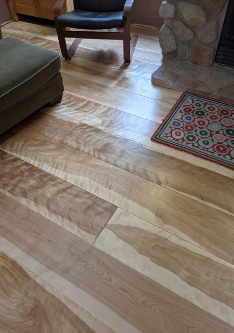 Select Birch Plank Flooring, Adirondacks NY - Vermont Plank Flooring Birch Flooring, Birch Hardwood Floors, Birch Floors, Adirondacks Ny, Bathroom Under Stairs, Apple Hill, Wide Plank Flooring, Stoney Creek, Floor Finishes