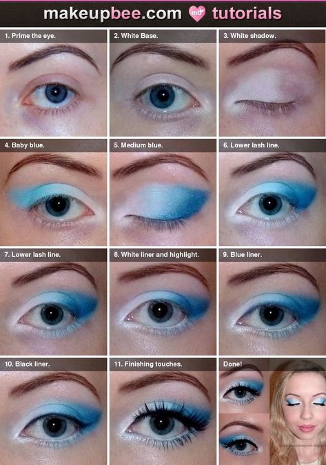 Cinderella Makeup, Smokey Eyes Tutorial, Disney Inspired Makeup, Make Up Kits, Make Up Designs, Princess Makeup, Smokey Eye Tutorial, Disney Makeup, Smink Inspiration