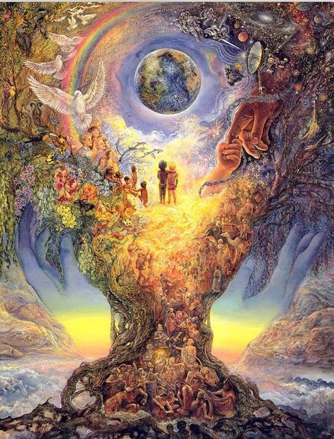 The Astral Plane, also called the Astral World, is a plane of existence. Crystal Children, Josephine Wall, Alex Grey, Indigo Children, Psy Art, Fantasy Artist, Visionary Art, 판타지 아트, Spiritual Art