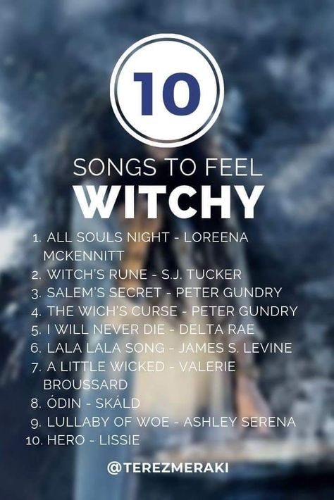 Witchy Music Playlist, Witchy Songs, Music Witchcraft, Witchy Music, Witchy Movies, Witch Music, Halloween Playlist, Which Witch, Witch Spirituality