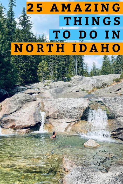 Standpoint Idaho, Couer Dalene Idaho, Cascade Idaho, Idaho Hot Springs, Explore Idaho, Idaho Vacation, Idaho Adventure, Northern Idaho, Sandpoint Idaho