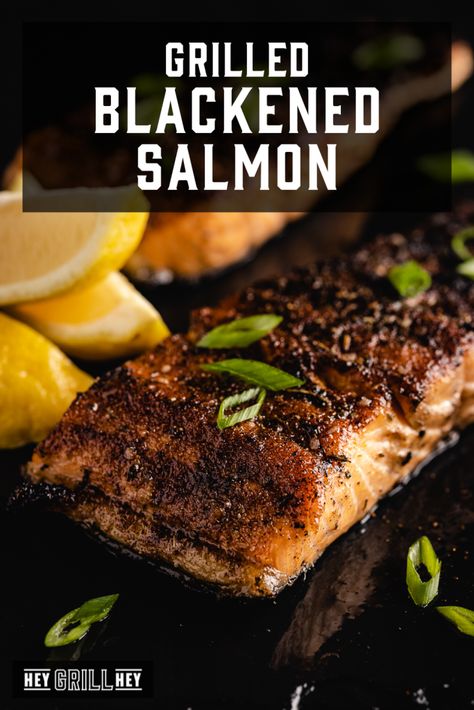 Blackened Salmon Recipes, Salmon Tacos, Blackened Salmon, Easy Potato Recipes, Impressive Recipes, Salmon Filet, Easy Oven, Cooking Salmon, Salmon Recipe