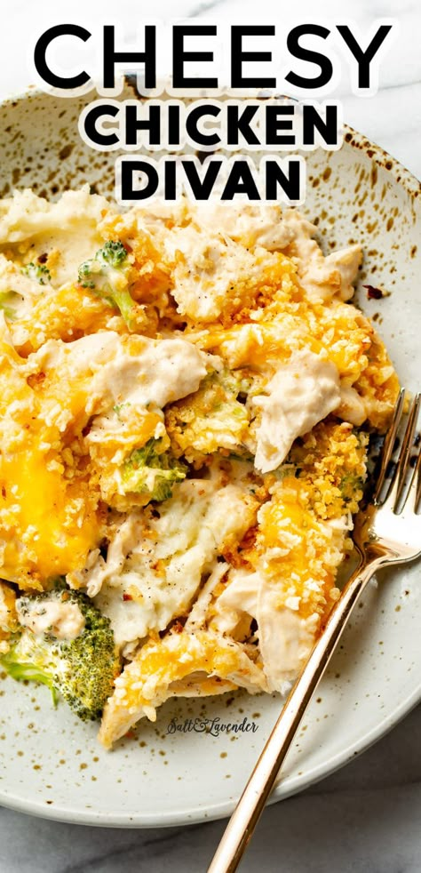 Chicken Divan Recipe Easy, Chicken Gloria Recipe, Creamy Chicken And Broccoli Casserole, Chicken Cheese Casserole, Cracker Chicken Casserole, Chicken Broccoli Cheese Casserole, Creamy Chicken And Broccoli, Chicken Broccoli Divan, Ritz Cracker Chicken Casserole