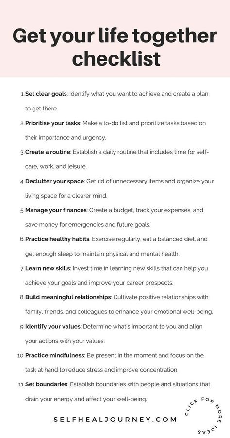 How To Plan Your Future Life, List To Get Your Life Together, How To Create A Life Plan, Dream Life Planning, My Future Plans Life, Dream Life Checklist, Future Life Plan, 7 Areas Of Life, Self Care Action Plan