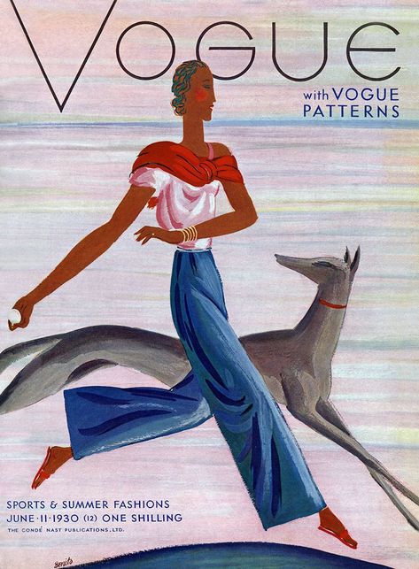 A History Of Vogue's Four-Legged Cover Stars | British Vogue Vintage Vogue Magazine, Vogue Magazine Cover, Vogue Illustrations, Vintage Vogue Covers, Magazine Ideas, Vogue Vintage, Vogue Magazine Covers, Magazine Vogue, Vogue Archive