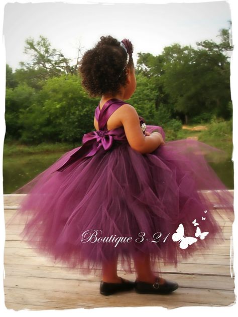 Eggplant Flower Girl Dress, Little Bridesmaids Dresses Kids Purple, Deep Purple Flower Girl Dress, Plum Flower Girl Dresses, Dark Purple Toddler Dress, Eggplant Wedding, Deep Purple Wedding, Whimsical Purple Tutu Dress For Dress-up, Luxury Purple Tutu Dress For Dress-up