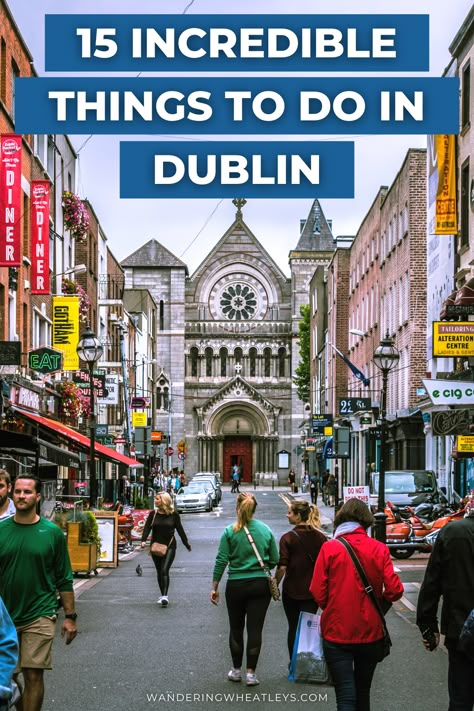 15 Best Things to do in Dublin, Ireland! Plan your Ireland vacation with this guide to Dublin including the best Dublin activities and historic sites like Trinity College & Temple Bar. | Dublin Ireland | Dublin things to do | Ireland travel | things to do in Ireland | activities in Dublin | what to do in Dublin | top places in Dublin | Ireland destinations | Dublin attractions | Ireland attractions | Dublin sites | Dublin tours | Ireland tours | travel guide | #Dublin #Ireland #travelguide One Day In Dublin, 1 Day Dublin Itinerary, Things To Do In Dublin Ireland Top 10, 2 Days In Dublin Ireland, Dublin To Do List, Dublin What To Do, Dublin Ireland November, Dublin Must Do, Best Things To Do In Dublin Ireland