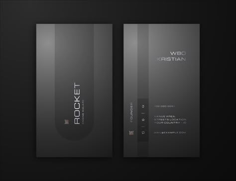 Vertical Business Card Design, Business Card Design Black, Vertical Business Card, Corporate Business Card Design, Company Office, Stylish Business Cards, Visit Card, Vertical Business Cards, Premium Business Cards