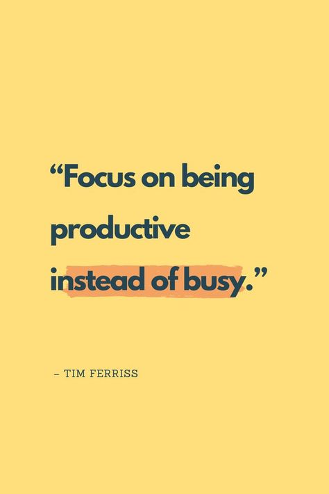 Busy Quotes Inspirational, Busy Quote Funny, Busy Quote, Productive Days Quotes, Stay Productive Quotes, Quotes About Productivity, Quotes For Productive Day, Be Productive Not Busy, Busy Vs Productive Quotes