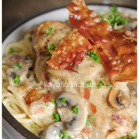 Crock Pot Recipes, Chicken Main Dishes, Linguine, Poultry Recipes, Spaghetti Squash, Main Meals, Turkey Recipes, Main Dish Recipes, Food Network