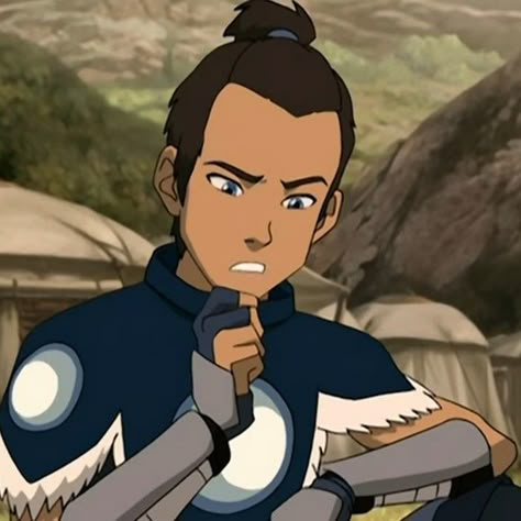 Sokka Avatar Pfp, Sokka Avatar, Avatar The Last Air Bender, The Last Air Bender, Avatar Ang, Male Cartoon Characters, Dragon Princess, The Last Avatar, Avatar Cartoon