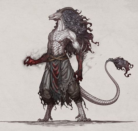 ArtStation - Dragonborn Monk, Midnight Kobold Monk, Kobold Character Art, Fantasy Monster Art, Dragon Monk, Dragonborn Art, Dnd Monk, Dragon Human, Monk Dnd, Monster Dragon