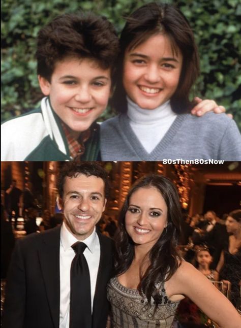 The Wonder Years: Kevin Arnold and Winnie Cooper Then. Fred Savage and Danica McKellar Now. Kevin Arnold, Winnie Cooper, Fred Savage, Danica Mckellar, Teenage Memories, The Wonder Years, Wonder Years, Television Program, Old Tv