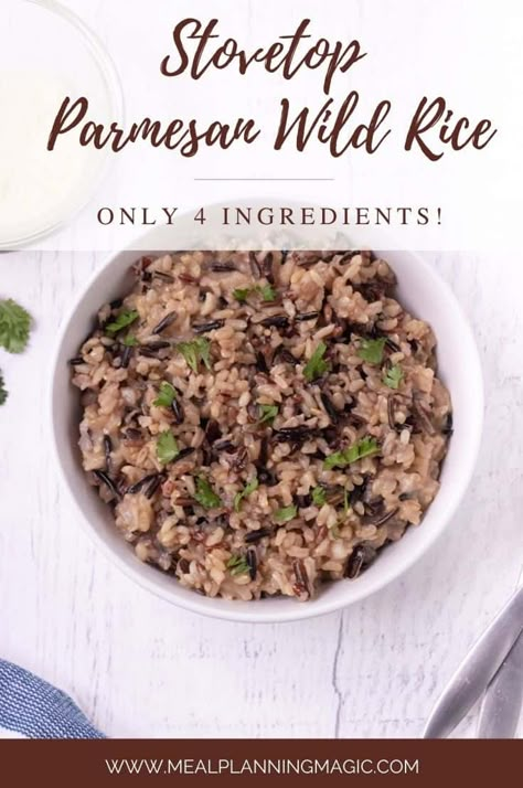 Wild Rice Recipes Side Dishes, Wild Rice Recipe, Rice Recipes Side, Rice Recipes For Kids, Wild Rice Pilaf, Wild Rice Recipes, Rice Pilaf Recipe, Wild Rice Casserole, Rice On The Stove