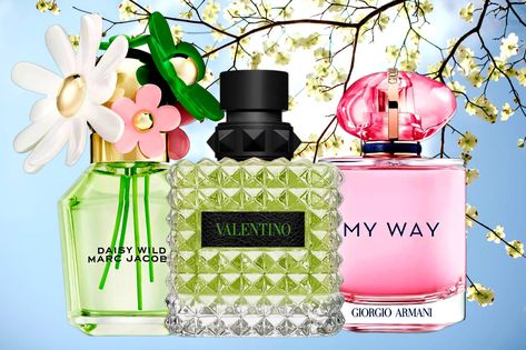 New Perfume 2023, Best Floral Perfume For Women, Spring Perfumes For Women, Spring Perfume, Spring Fragrances, Fresh Perfume, Best Perfumes, Perfumes For Women, Fragrances Perfume Woman