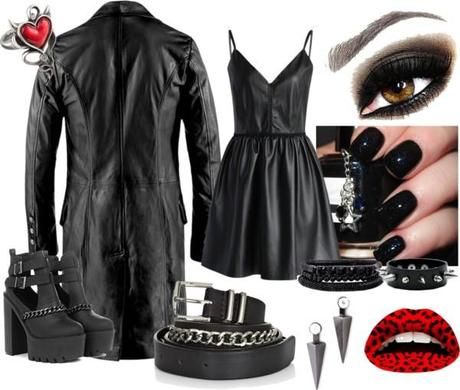 DISFRAZ DE GÓTICA CASERO Halloween Costumes, Polyvore Image, Halloween