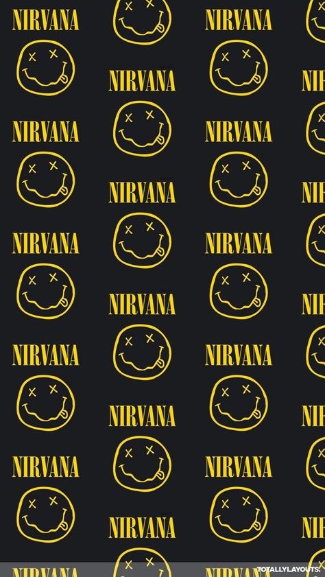 Nirvana Wallpaper Iphone, Nirvana Logo Wallpaper, Wallpaper Iphone Y2k, Nirvana Wallpaper, Nirvana Logo, Nirvana Poster, Computer Wallpaper Hd, Iphone Wallpaper Music, Rock Band Posters