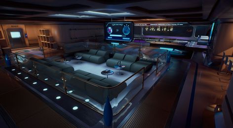 Sci Fi Rooms, Capsule Hotel, Spaceship Interior, Steampunk House, Data Visualization Design, Sci Fi Environment, Interior Design Presentation, Lounge Lighting, New Technology Gadgets