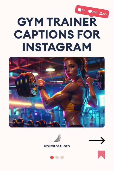 Promotional image featuring a fit woman lifting weights with gym trainer Instagram captions.
Inspirational fitness checklist with motivational slogans and a 'Get 100+ More' button below.
A promotional graphic with a smiling woman using a laptop, advertising an Instagram engagement pod. Gym Trainers, Gym Trainer, Killer Workouts, Popsugar Fitness, Gym Selfie, Captions For Instagram, Photo Caption, Gym Humor, Fitness Trainer