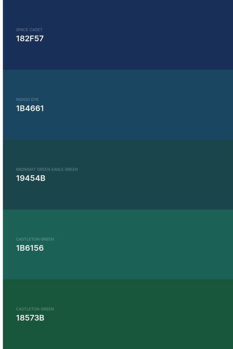 Deep Teal Color Palette, Color Palettes For Home, Home Color Ideas, Blue Pallets, Teal Aesthetic, Analogous Color, Graphic Design Color, Teal Palette, Home Color Palette