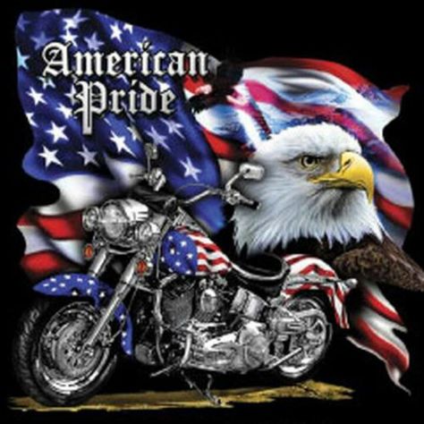 American pride Motorcycle Cross, Patriotic Pictures, Harley Davidson Art, Eagle Flag, Eagle Pictures, American Motorcycles, Eagle Art, Motorcycle Posters, Motorcycle Painting