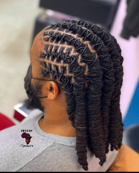 Locs In Braids Men, Dreadlock Hairstyles Men, Styles For Men’s Locs, Locs With Line Up Men, 4 Strand Twist Locs, Men Loc Styles Medium, Locs Styles For Men, Long Loc Styles For Men, Men’s Hairstyle Locs