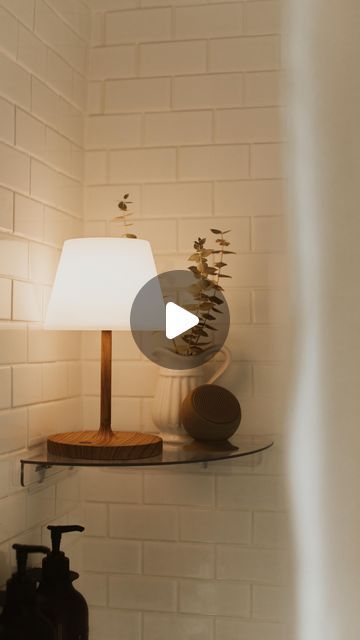 McKenna Barry on Instagram: "Details about my shower lamp set up! 🫧 

#amazon #amazonfinds #amazonfind #amazonhome #amazonmusthaves #amazonmusthave #amazonbathroom #amazonbathroomfinds #bathroom #bathroomdecor #bathroominspo #bathroominspiration #fyp #foryou #foryoupage #showerlamp #bathroomfinds #reels #reelsinstagram #viral" Mckenna Barry, Shower Lamp, Lamp Set, Holly Berry, Bathroom Inspo, House Room, Italian Wedding, Lamp Sets, Bathroom Inspiration