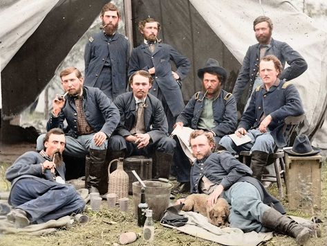 Amazing American Civil War Photos Turned Into Glorious Color - Business Insider George Custer, Colorized Historical Photos, Union Soldiers, History Magazine, Colorized Photos, History Photos, Us History, White Photo, Military History