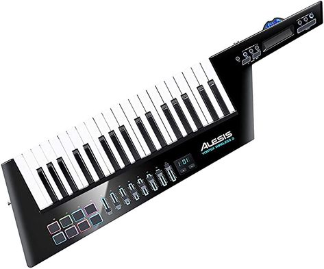 Amazon.com: Alesis Vortex Wireless 2 | High-Performance USB / MIDI Wireless Keytar Controller with Professional Software Suite Including ProTools | First: Musical Instruments Audio Samplers, Best Piano, Midi Keyboard, Drum Pad, Midi Controller, Music Tech, Pro Tools, Electronic Musical Instruments, Keyboard Piano