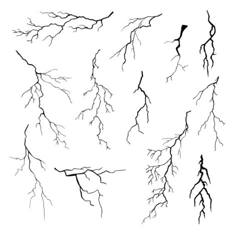 Lightning Bolts Drawing, Lightening Bolt Tattoo Back, Tattoo Designs Lightning, Lightening Bolt Tattoo Design, Lightening Tattoo Back, Tattoo Of Lightning, Lightening Strike Tattoo Shoulder, Lightning Bolts Tattoos, Bolt Tattoo Lightning