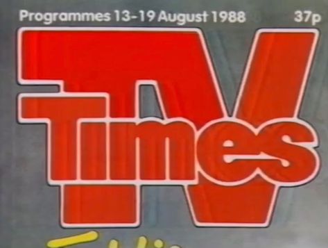 Tv Adverts & Promo’s on Instagram: “Tvtimes advert 1988 #ads #80s” 1980 Ads, 80s Print Advertising, 80s Signage, 1980s Fonts Typography, 80s Tv Commercials, 80s Logo, 80s Tv, Tv Adverts, Retro Sports