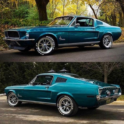 Beautiful mustang 1967 Mustang, Ford Mustang Car, Car Wheels Rims, Ford Mustang Fastback, Classic Mustang, Old School Cars, Mustang Fastback, Ford Classic Cars, Shelby Gt500