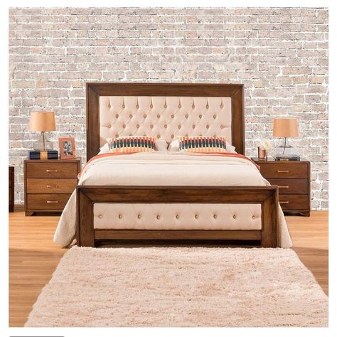 Latest Wooden Bed Designs, King Size Bed Designs, Reka Bentuk Bilik Tidur, Bed Designs With Storage, Simple Bed Designs, Bed Back Design, Bed Design Ideas, Double Bed Designs, Hiasan Bilik Tidur