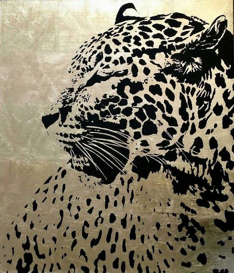 Leopard Art Painting, Abstract Animal Painting, Canvas Painting Home Decor, Abstract Leopard, Painting Shop, Detailed Art, Animal Poster, Painting Home Decor, Painting Home