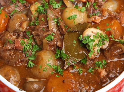 Dukan Diet Beef Stew Stroganoff Recipes, Old Fashioned Beef Stew, Creamy Potato Leek Soup, Beef Stew Ingredients, Dukan Diet Recipes, Hearty Beef Stew, Slow Cooker Beef Stew, Dukan Diet, Beef Stew Recipe