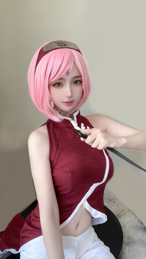 #Sakuraharuno #cosplay Semiramis Fate, Cosplay Sakura, Steven Universe Cosplay, Sakura Haruno Cosplay, Hinata Cosplay, Sakura Icons, Sakura Cosplay, Picture Mix, Rwby Anime