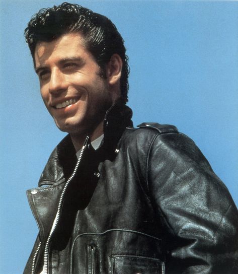 Greece Lightning Costume, Lightning Costume, Danny Zuko Grease, Johnny Travolta, Grease Characters, Sandy And Danny, Grease 1978, Grease Live, Grease Movie