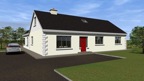 Bungalow Extensions Ireland, Irish Bungalow Renovation, Bungalow Extension Ideas, Irish House Plans Bungalow, Bungalow Plans Ireland, Irish Bungalow Design, Bungalow Extension Plans, Irish Bungalow, Bungalow Extension