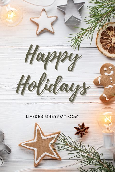 Wishing you and your family a Happy Holidays from Life Design by Amy! Take the time to enjoy connecting with those you care for most. http://ow.ly/OUBg50CMD7r #happyholidays #christmas #peace #love #kind #moments Christmas Peace, Fun Friday, Happy Holiday, All Holidays, Good Friday, Life Design, Peace Love, Happy Holidays, Sugar Cookie