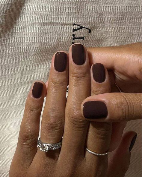 Brown Nail, Brown Nails Design, Fall Gel Nails, Popular Nails, Brown Nails, Girls Nails, Manicure Y Pedicure, Classy Nails, Perfect Nails