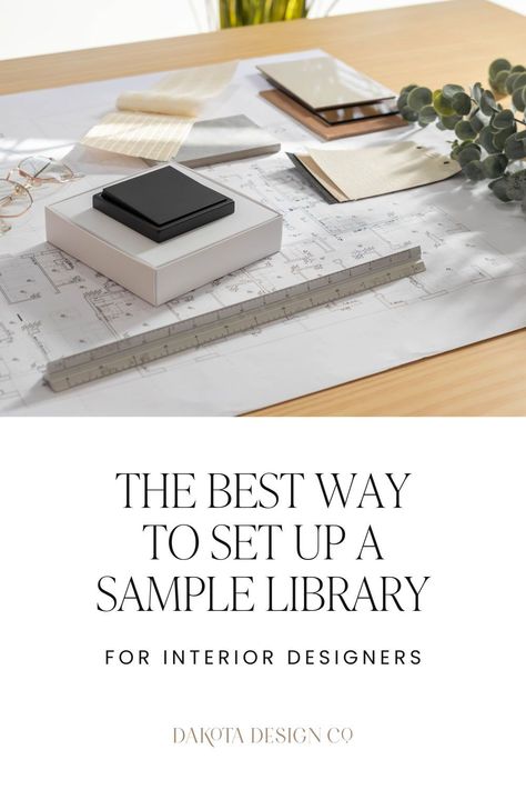 Love to know more about setting up a design library for your interior design business? This is a great question and one that doesn’t have a one-size-fits-all answer. A main factor will be the services you offer and how you present designs to your clients. Read the blog now for our best tips on how to organize your sample library. Interior Design Samples, Interior Design Basics, Sample Library, Interior Design Classes, Room Organisation, Email Template Design, Deck Paint, Interior Design Guide, Interior Design Consultation