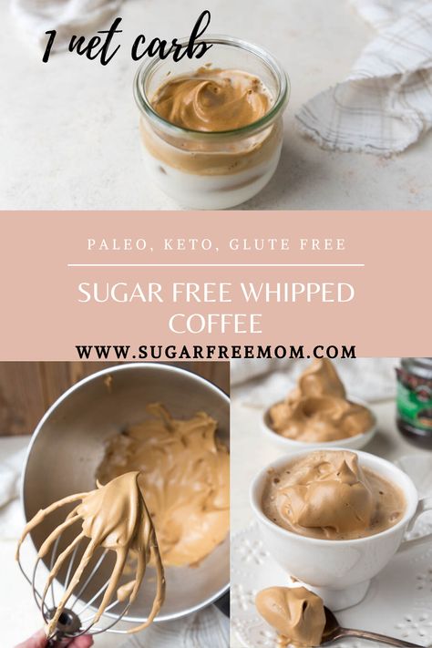 Ww Drinks, Sugar Free Coffee, Ww Ideas, Thm Drinks, Coffee Keto, Keto Coffee Recipe, Paleo Drinks, Whipped Coffee, Low Carb Drinks