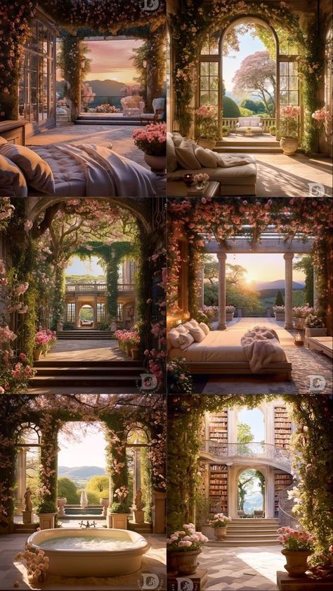 Spring Court, Roses Book, A Court Of Wings And Ruin, Court Of Thorns And Roses, Sarah J Maas Books, A Court Of Mist And Fury, Fantasy Castle, Fantasy Places, Lifestyle Art